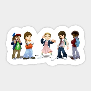 Stranger Kids Sticker